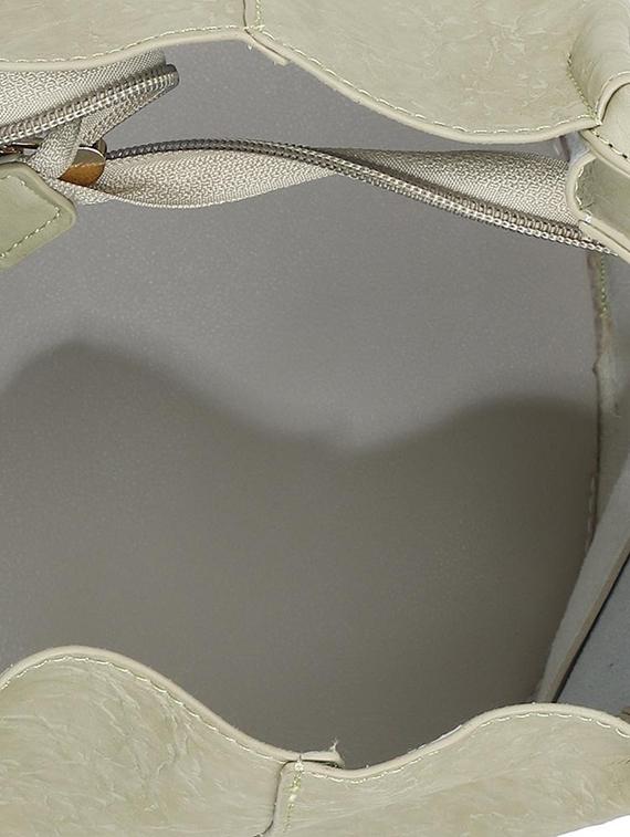 green leatherette combo handbag - 16835997 - Zoom Image - 3