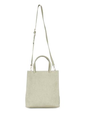 green leatherette combo handbag - 16835999 - Standard Image - 4