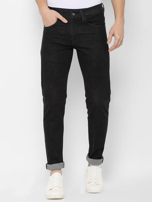 black light washed denim jeans - 16836032 - Standard Image - 1
