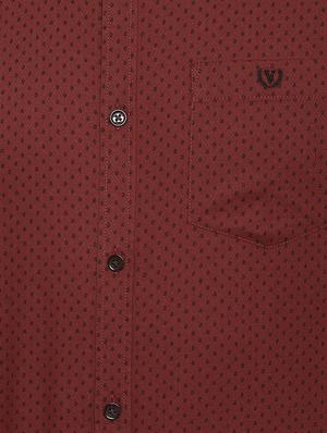 brown printed casual shirt - 16836096 - Standard Image - 4