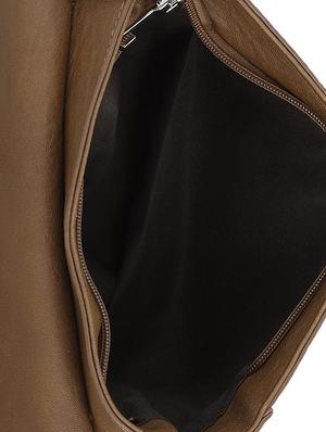 brown leatherette regular sling bag - 16836334 - Standard Image - 3
