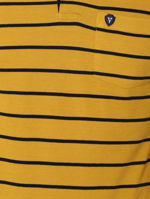 yellow striped polo t-shirt - 16836554 - Standard Image - 4
