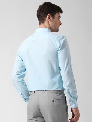 blue striped formal shirt - 16836808 - Standard Image - 3