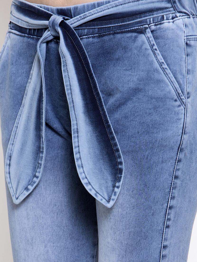 high rise tie front joggers - 16837095 - Zoom Image - 5