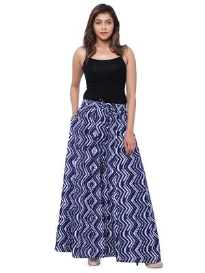 printed flared palazzo - 16837174 - Standard Image - 4