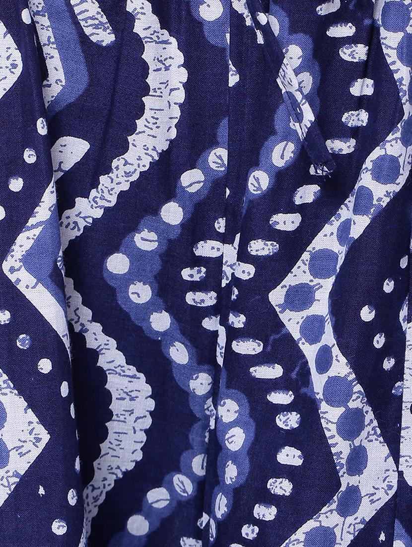 printed flared palazzo - 16837174 - Zoom Image - 5