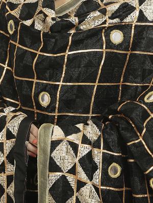 embroidered phulkari dupatta - 16837528 - Standard Image - 2