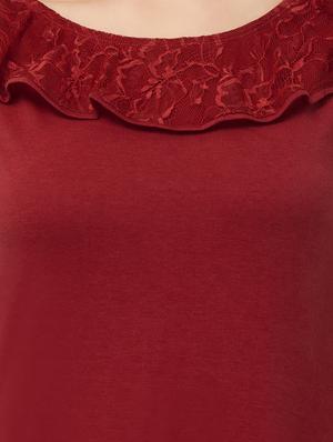 lace detail nighty - 16837622 - Standard Image - 4