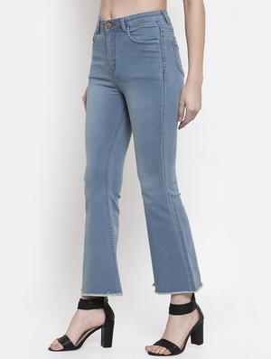 high rise boot cut jeans - 16837895 - Standard Image - 2