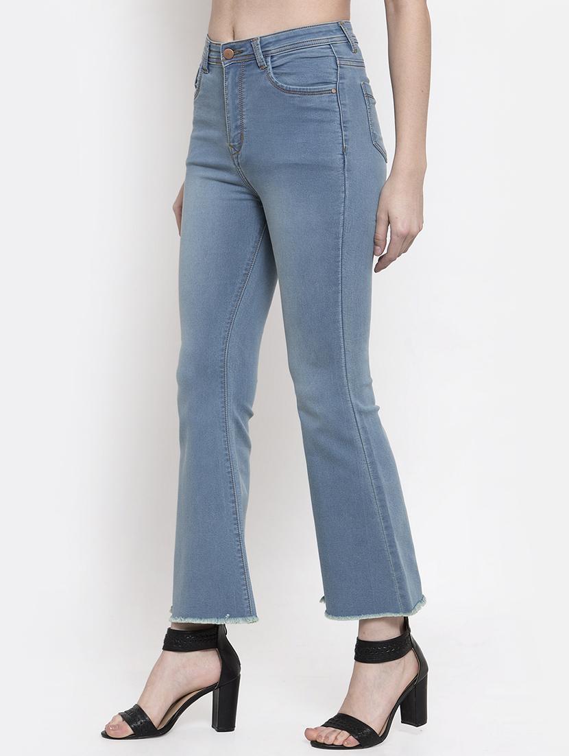 high rise boot cut jeans - 16837895 - Zoom Image - 2