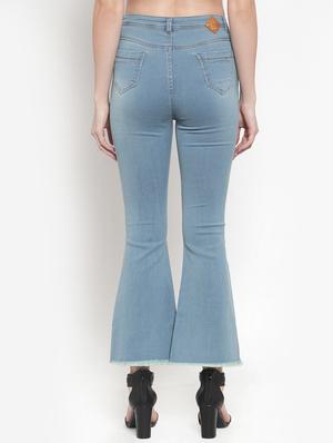 front vent boot cut jeans - 16837898 - Standard Image - 3