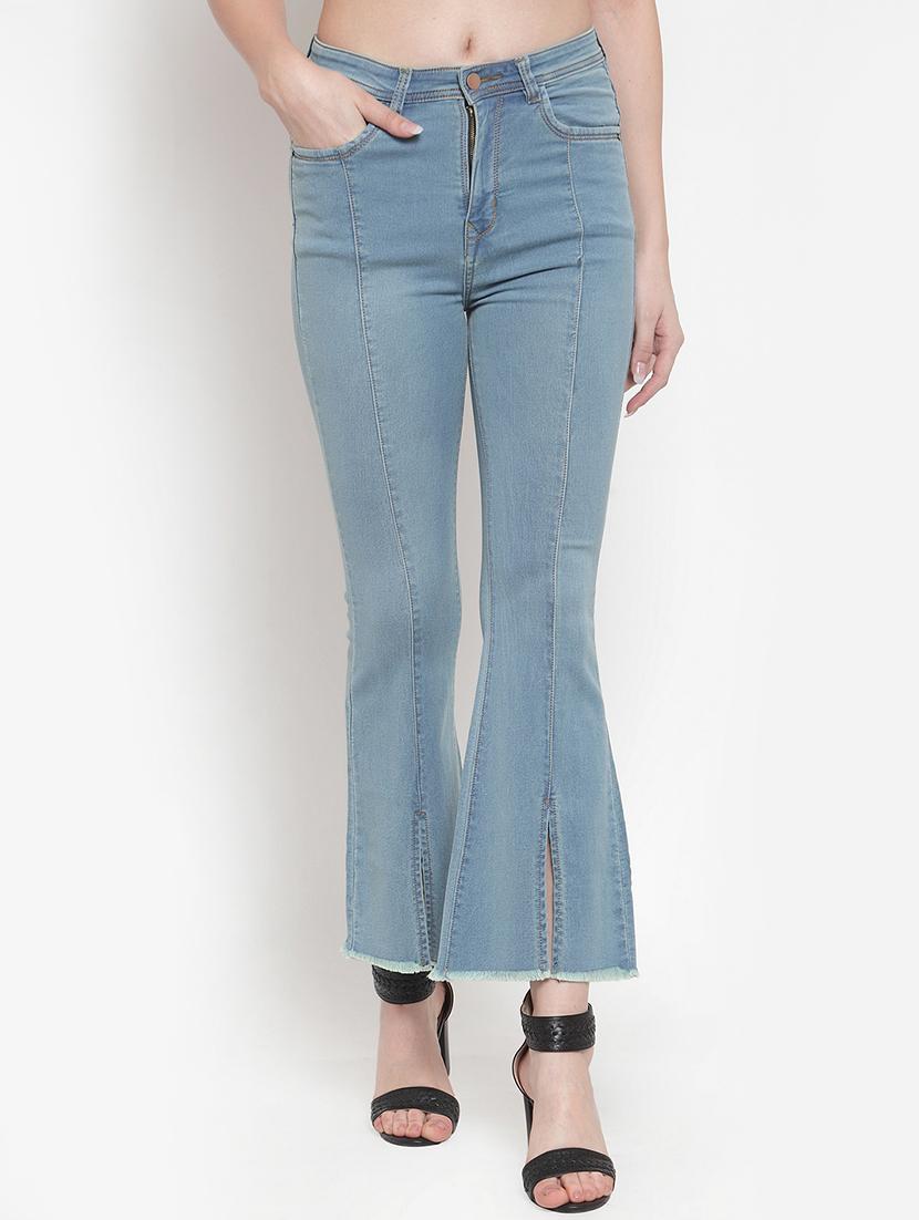front vent boot cut jeans - 16837898 - Zoom Image - 1