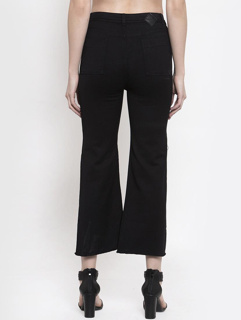 button flap high rise jeans - 16837900 - Zoom Image - 3