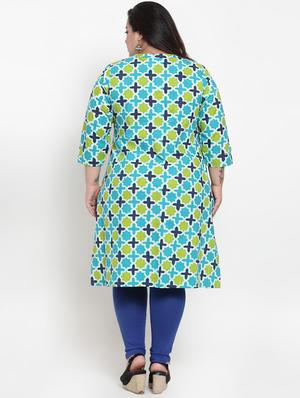 floral straight kurta - 16838059 - Standard Image - 3