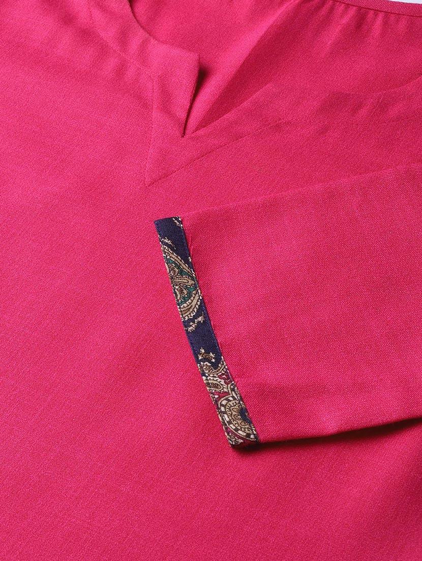 solid kurta skirt set - 16838117 - Zoom Image - 4