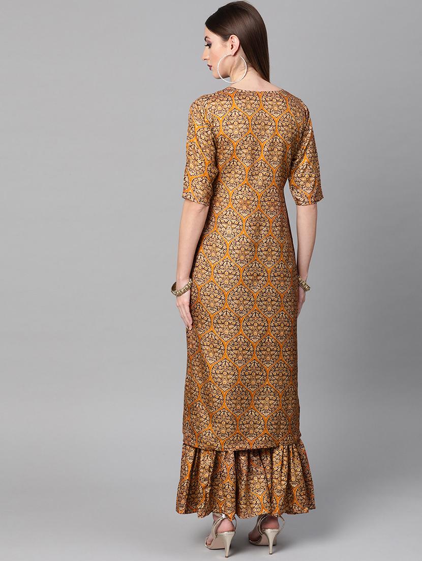 printed kurta sharara set - 16838119 - Zoom Image - 3