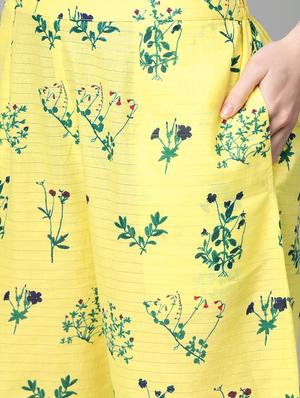 floral kurta palazzo set - 16838121 - Standard Image - 5