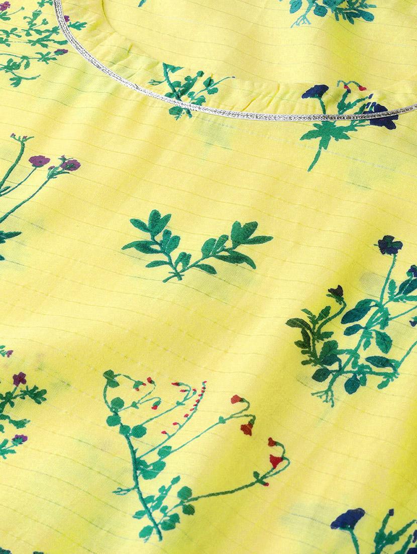 floral kurta palazzo set - 16838121 - Zoom Image - 4