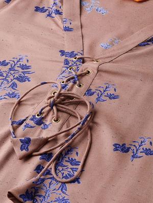 floral kurta palazzo set - 16838123 - Standard Image - 4