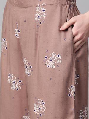 floral kurta palazzo set - 16838123 - Standard Image - 5