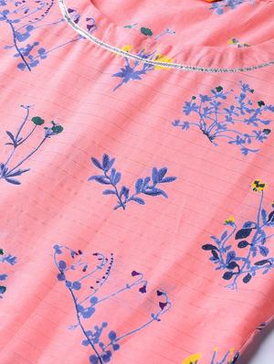 floral kurta palazzo set - 16838146 - Standard Image - 4