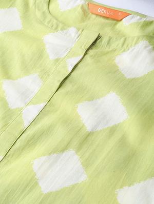 geometric kurta palazzo set - 16838151 - Standard Image - 4