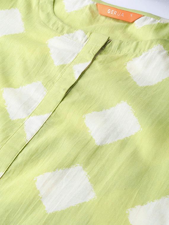 geometric kurta palazzo set - 16838151 - Zoom Image - 4