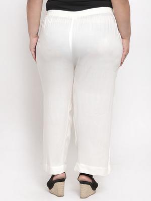 solid straight palazzo - 16838190 - Standard Image - 3