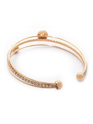 gold metal bangle bracelet - 16838286 - Standard Image - 3