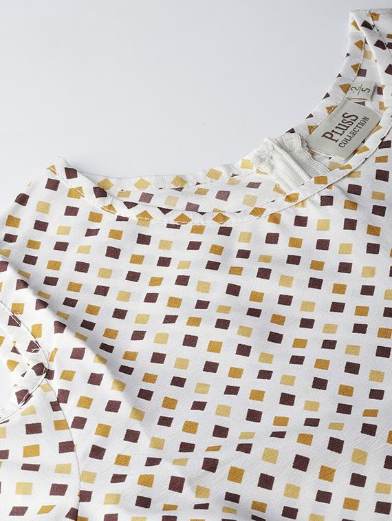 cold shoulder printed maxi dress - 16838318 - Zoom Image - 5