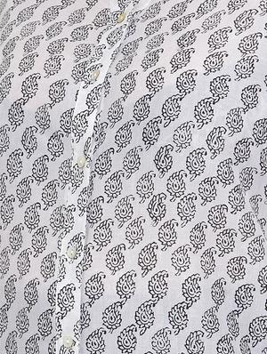 mandarin neck paisley plus tunic - 16838362 - Standard Image - 5