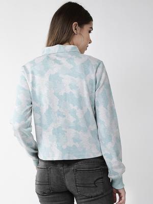 shirt collar camouflage jacket - 16838470 - Standard Image - 3
