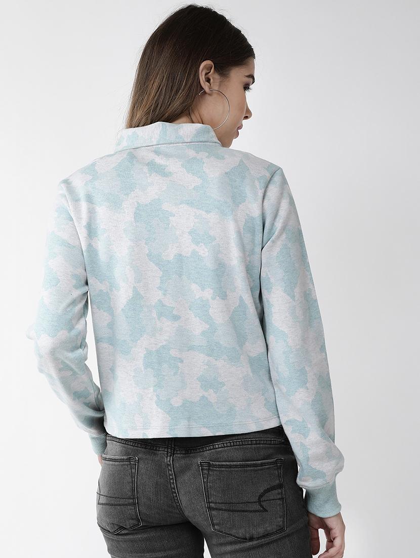 shirt collar camouflage jacket - 16838470 - Zoom Image - 3