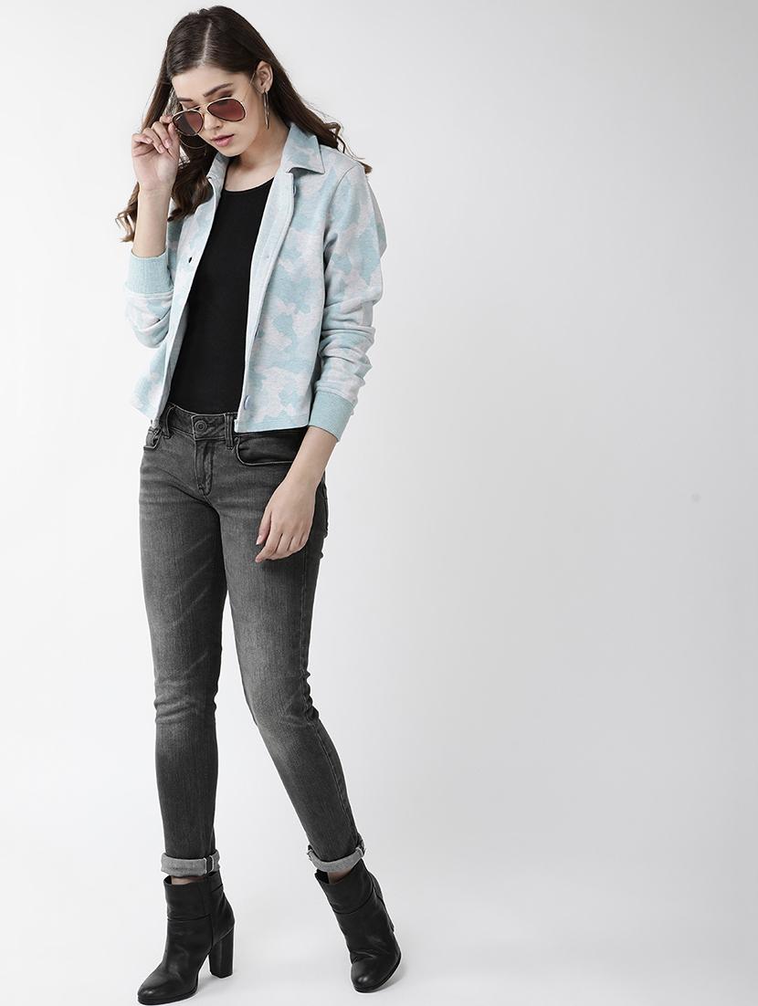 shirt collar camouflage jacket - 16838470 - Zoom Image - 4