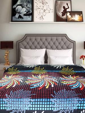 double bed warm and cozy flanno blanket - 16839079 - Standard Image - 2