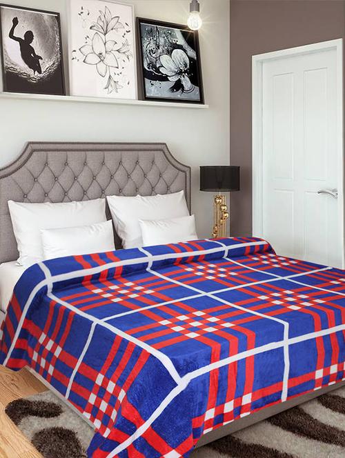 double bed warm and cozy flanno blanket - 16839086 - Standard Image - 1