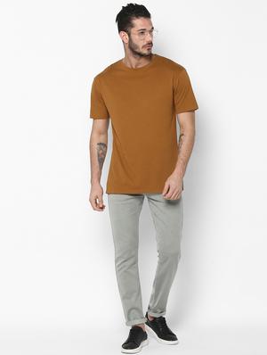 grey plain denim jeans - 16839113 - Standard Image - 4