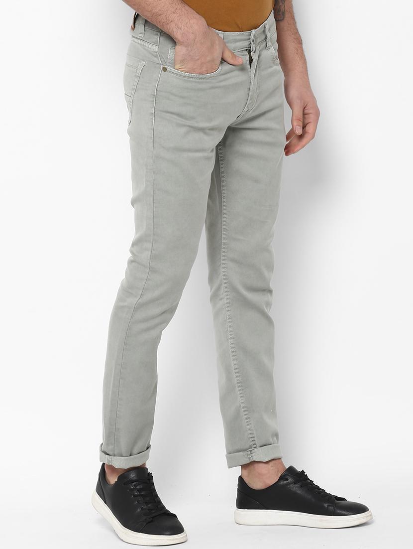 grey plain denim jeans - 16839113 - Zoom Image - 2