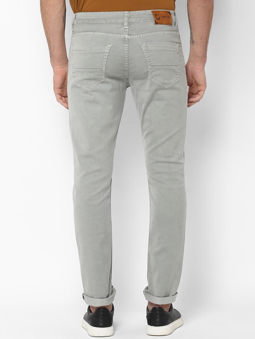 grey plain denim jeans - 16839113 - Zoom Image - 3