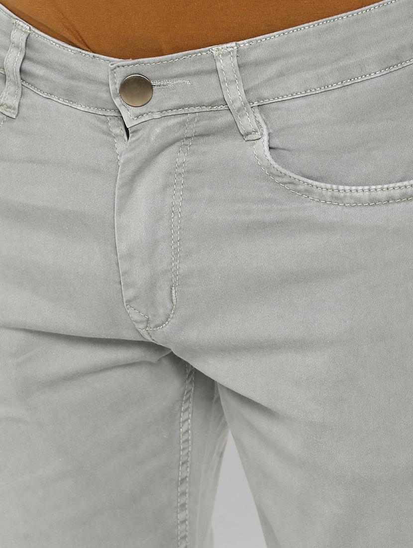 grey plain denim jeans - 16839113 - Zoom Image - 5
