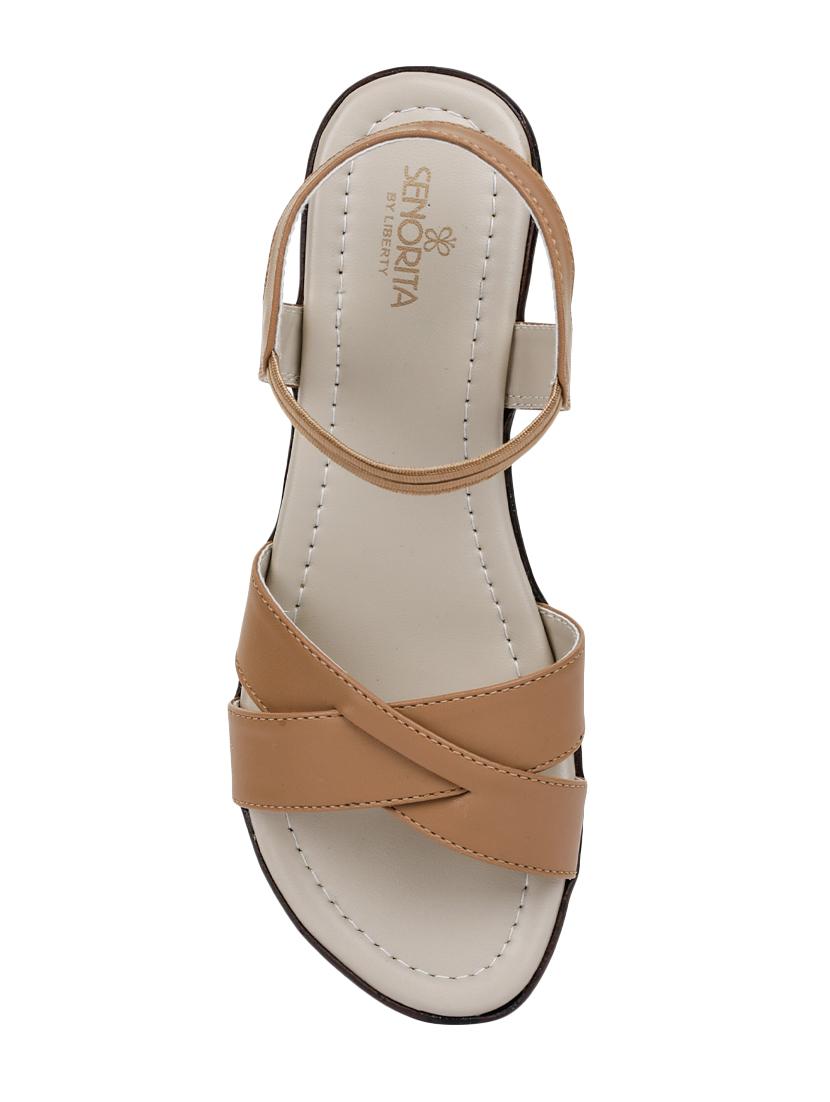 brown back strap sandals - 16839149 - Zoom Image - 4