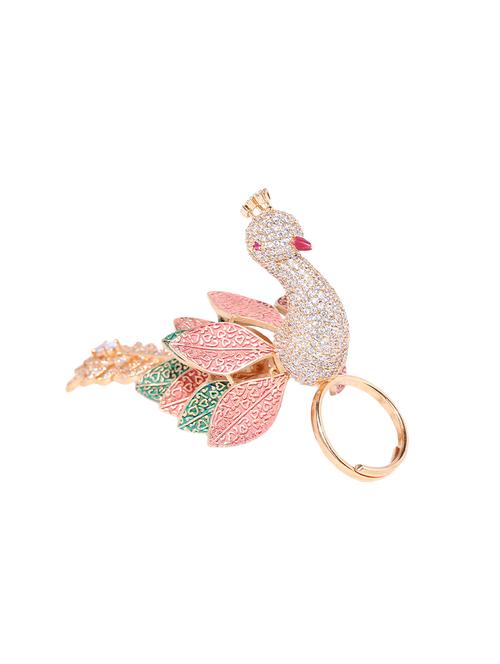 multi colored brass finger ring - 16839626 - Standard Image - 1