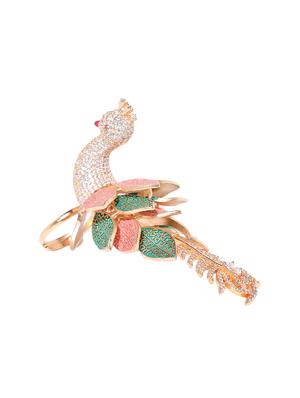 multi colored brass finger ring - 16839626 - Standard Image - 2