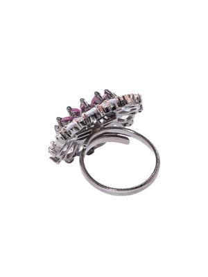 purple brass finger ring - 16839635 - Standard Image - 2