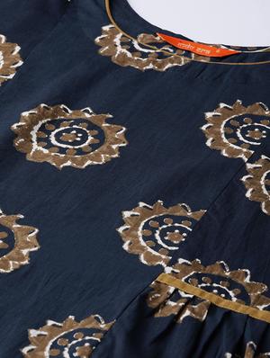 printed kurta palazzo set - 16839870 - Standard Image - 5