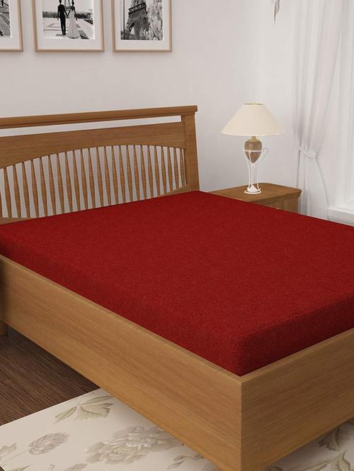 hypoallergenic waterproof fitted mattress protector ideal for double size bed - 16839882 - Standard Image - 1