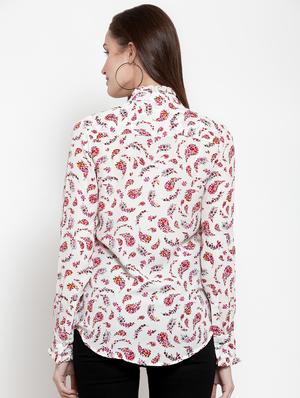 long sleeved floral shirt - 16839924 - Standard Image - 3