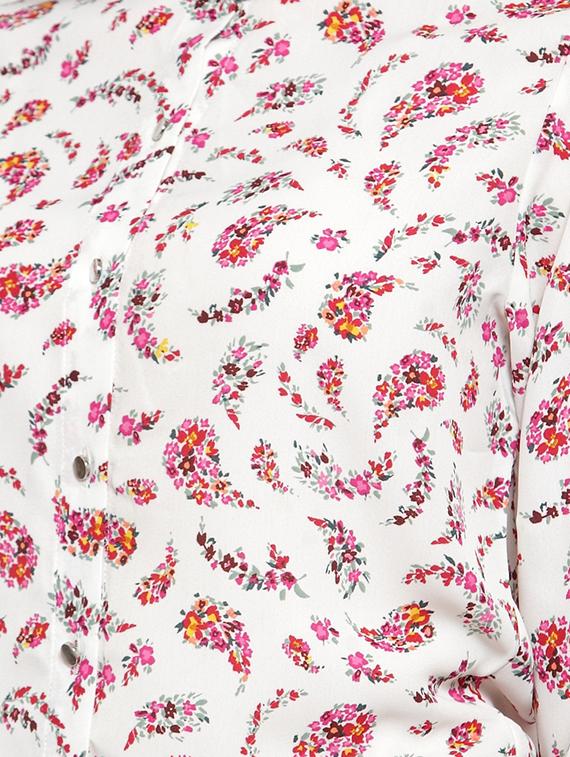 long sleeved floral shirt - 16839924 - Zoom Image - 5