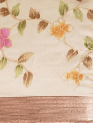 floral kanjivaram saree with blouse - 16840080 - Standard Image - 5