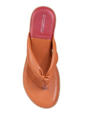 orange toe separator sandals - 16840172 - Standard Image - 4